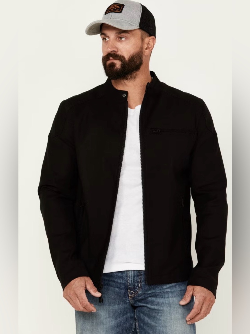 MOONSHINE SPIRIT® MEN'MOTORCYCLE
FLIGHT HEAD JACKET XL